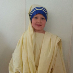 Lexi as Mother Teresa